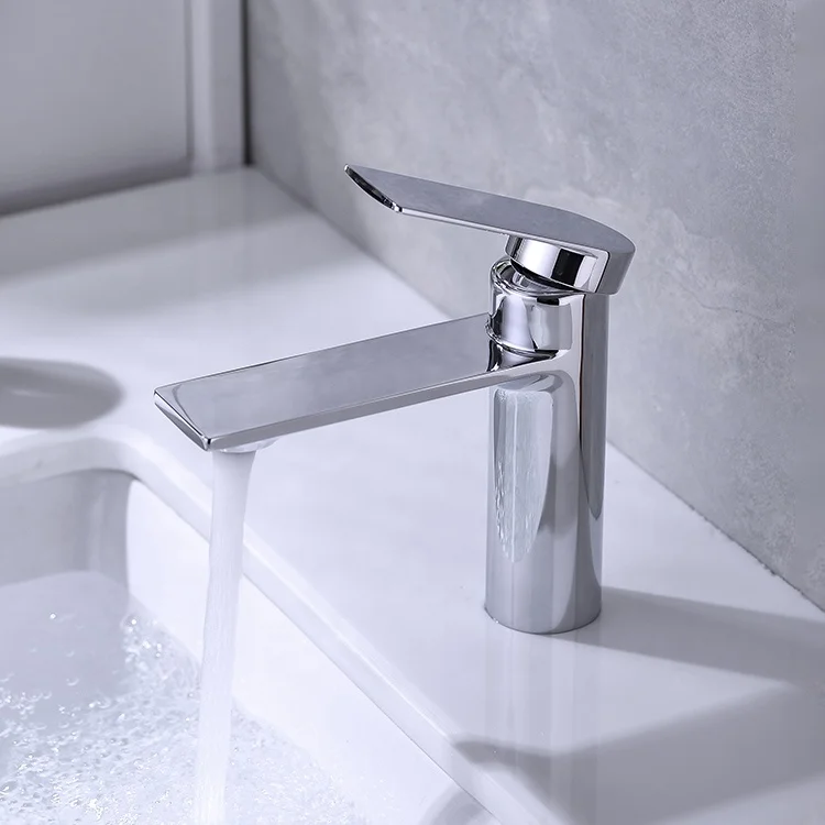 Set baterie Lavoar + Dus La Brocca ROMA, Monocomanda, Design slim, Economie de apa, Silentioasa, Usor de curatat si instalat, alama sanitara, Finisaj crom [5]