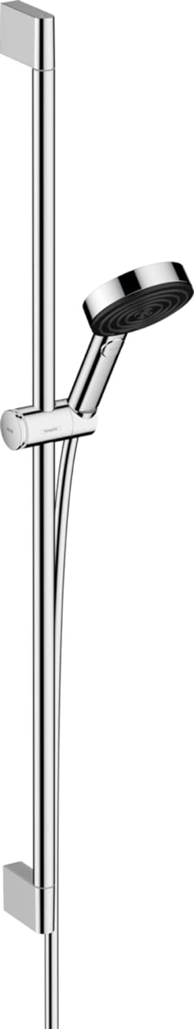 Set de dus cu bara Hansgrohe Pulsify Select 105 Relaxation 90 cm crom 3 functii - Imagine 1