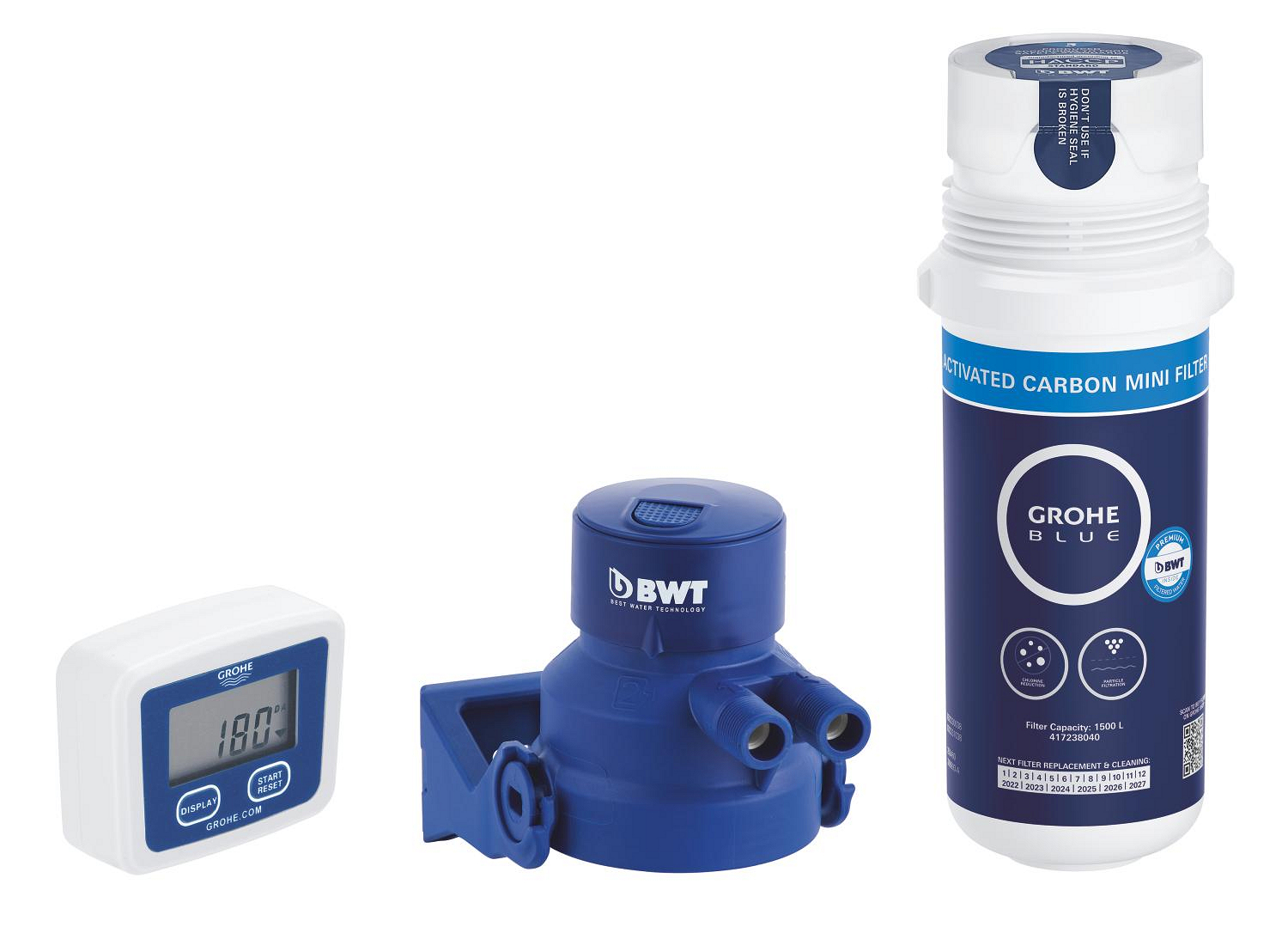 Set filtru Grohe 41136000, Blue pure, gama produs compatibil blue pure, capacitate l 1500, unica folosinta
