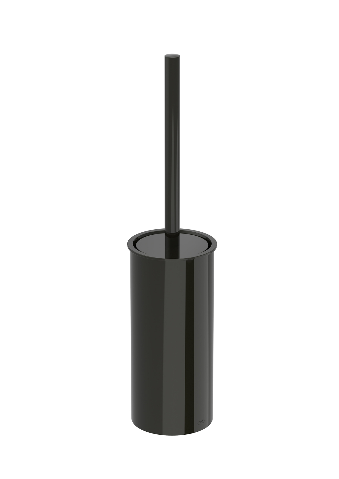 Set perie WC Roca A817038CN0, Perie Tempo, tip instalare pe podea, elemente fixare ascunse, seria Tempo, negru