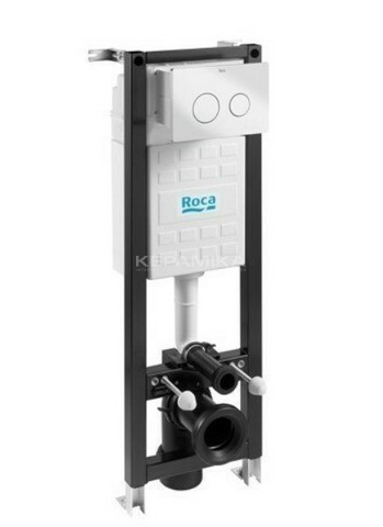 Set rezervor Roca A89P10T010, Rezervor Wall Eco, tip instalare incastrat, tip placare uscata, numar moduri spalare 2