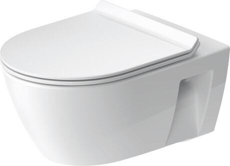 Set vas WC Duravit 45820900A1, No 1, montaj suspendat, tip clatire jet de apa, tip evacuare orizontala, alb