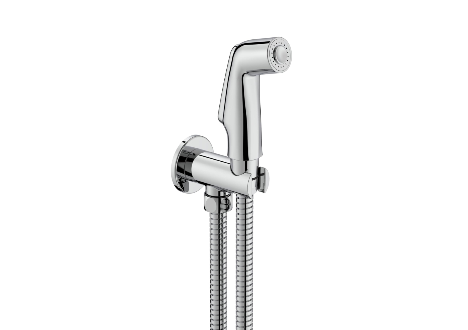 Sistem dus igienic Roca A5B9230C00, BE Fresh, tip comanda dus trigger, set inclus, valva cu inchidere, crom Baie>Baterii sanitare>Baterii bideu si dus igienic brico.ro/