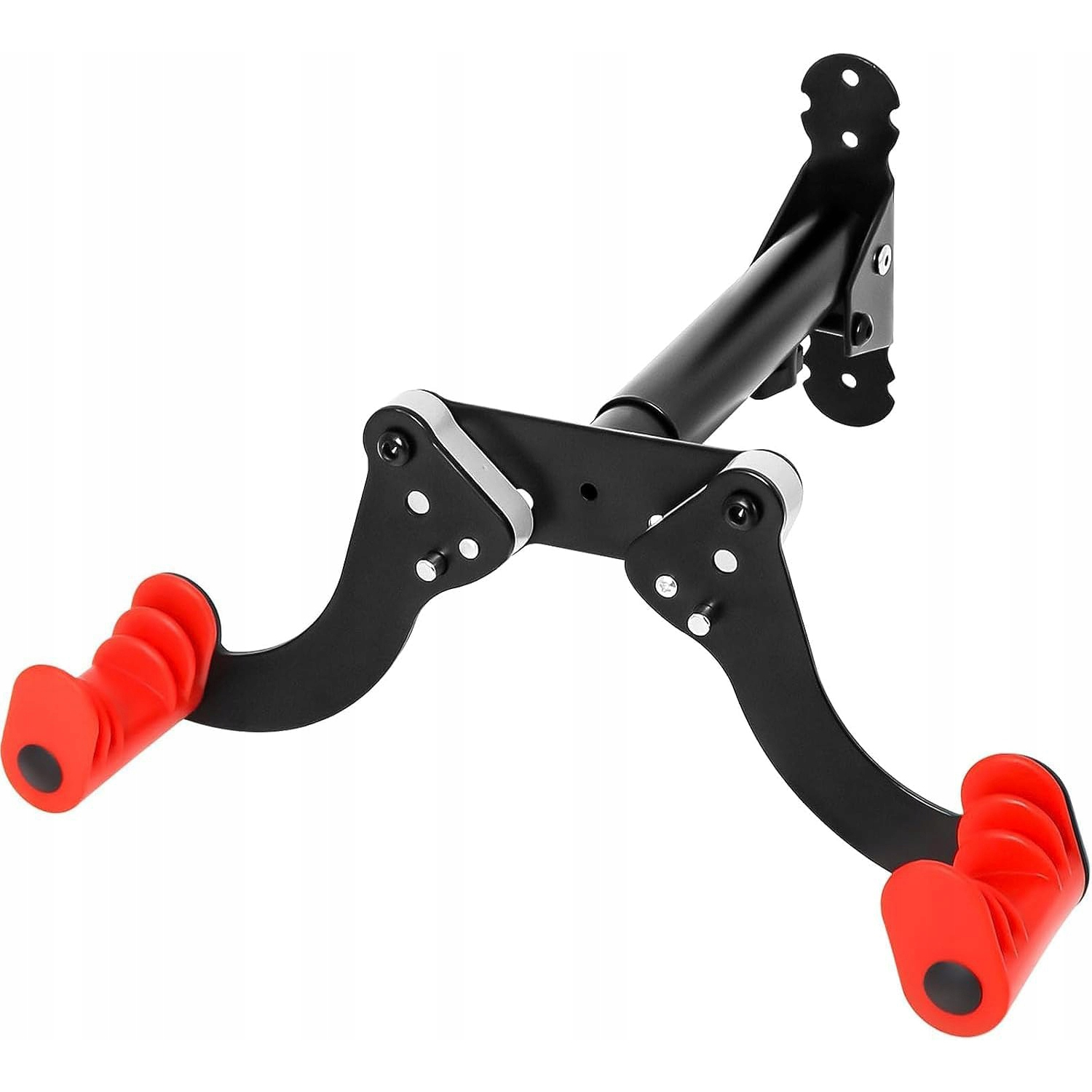Suport biciclete pliabil perete metal compact economisire spatiu, 45x36x20 cm, rezistent, negru Brius 