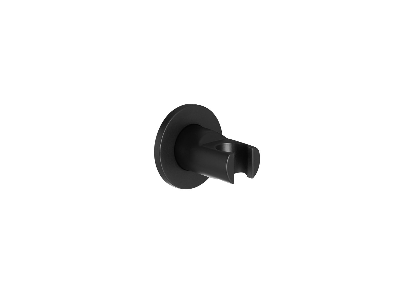 Suport para dus Roca A5B1350NB0, 58 mm, 60 mm, universal, pe perete, metal, abs, suport para dus incorporat, Negru