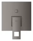 Unitate comanda Grohe Eurocube, aparenta, 2 iesiri, diverter, necesita valva, mat, grafit, 24062AL0