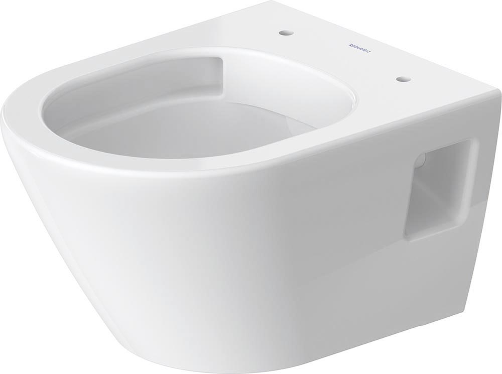 Vas WC Duravit 2587090000, D-Neo, montaj suspendat, tip clatire jet de apa, tip evacuare orizontala, alb