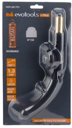 Arzator Gaz cu Guler si Aprindere Piezo EvoTools +Plus [2]