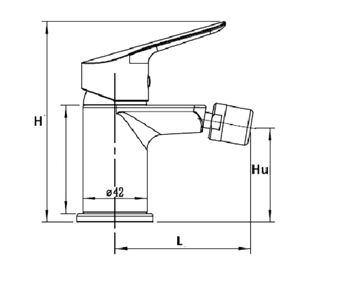 Baterie Bideu 2025 Evosanitary / L[mm]: 131; Hlev[mm]: 89; Hu[mm]: 61 [5]