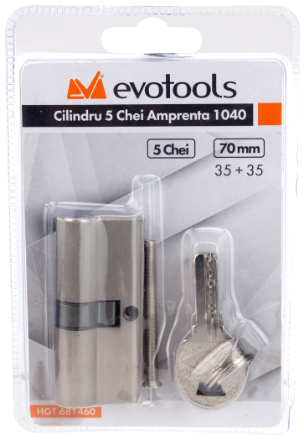 Cilindru Amprenta 5 Chei EvoTools / L[mm]: 60; d[mm]: 30-30 [2]