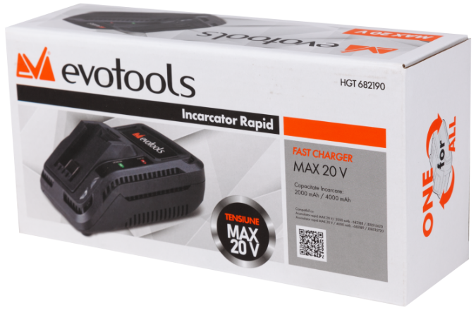 Kit Ferastrau Pendular cu Acumulator si Incarcator MAX 20V ONE EvoTools.   Date Logistice [4]