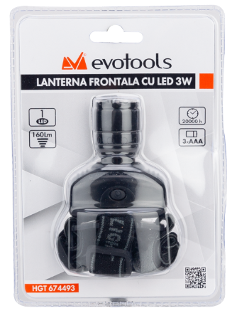 Lanterna Frontala cu Led / N[led]: 1; T: Cn [2]