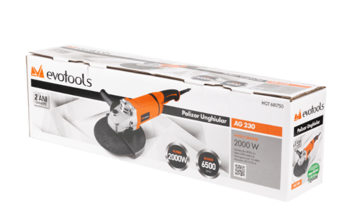 Polizor Unghiular AG230 2000W EvoTools / P[W]: 2000 [2]