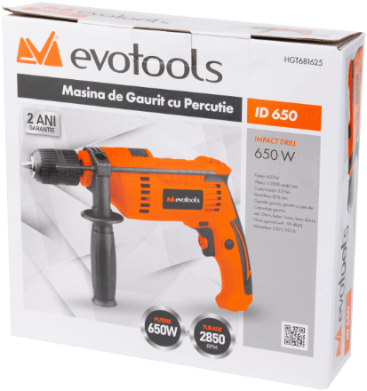 Masina de Gaurit cu Percutie ID650A EvoTools / P[W]: 650 [2]