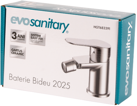 Baterie Bideu 2025 Evosanitary / L[mm]: 131; Hlev[mm]: 89; Hu[mm]: 61 [1]