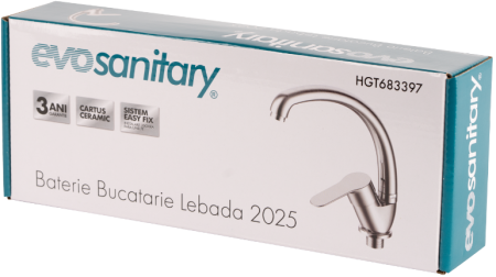 Baterie Bucatarie Lebada 2025 Evosanitary / L[mm]: 207; Hu[mm]: 193; Ht[mm]: 231 [4]