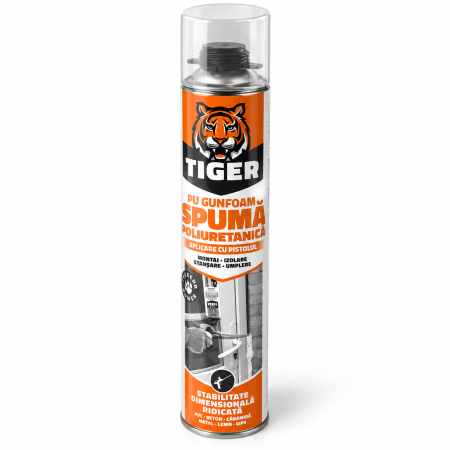 Spumă poliuretanică - Bostik Spuma PU pistol 700ml Tiger