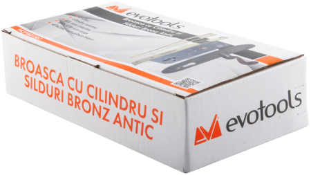 Broasca cu Cilindru si Silduri Bronz Antic / Dax[mm]: 85; H[mm]: 178; l[mm]: 69 [1]
