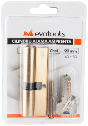 Cilindru Alama Amprenta EvoTools / L[mm]: 90; T: Centrat; d[mm]: 45+45; C: Alama [1]