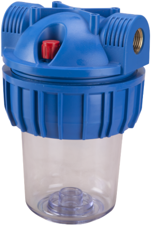 Pompe și accesorii pentru instalații - Corp Filtru Apa EvoSanitary / D[inch]: 1; L[inch]: 10; Cai[#]: 2