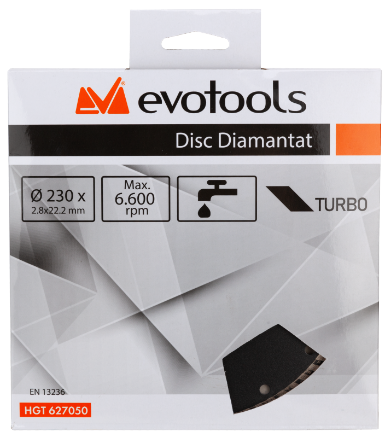 Disc Diamantat Turbo / D[mm]: 125; gp[mm]: 2.4 [1]