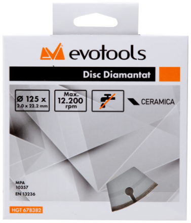 Disc Diamantat Uscat 5262 EvoTools / D[mm]: 230; gp[mm]: 2.8 [1]