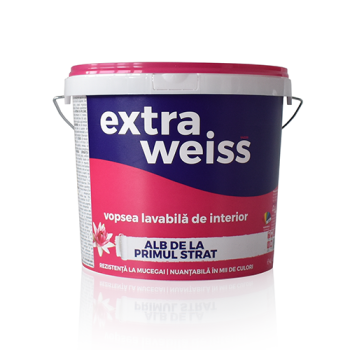 Finisaje și vopsele - Extraweiss - vopsea lavabilă de interior