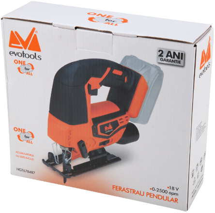 Ferastrau Pendular fara Acumulator si Incarcator MAX 20V ONE EvoTools / U[V]: 18V [1]