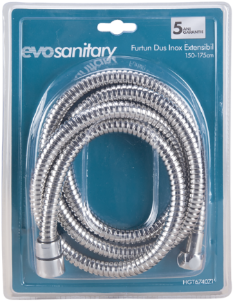 Furtun Dus Inox Extensibil EvoSanitary / L[m]: 1.5-1.75 [1]