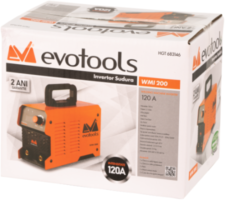 Invertor Sudura cu Afisaj LED WMI200 Evotools. [3]