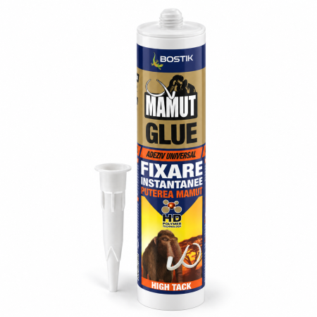 Spumă poliuretanică - Mamut Glue High Tack, rezistent la apa, interior / exterior, alb, 290 ml