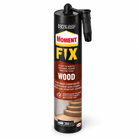 Spumă poliuretanică - Moment Fix Wood, interior, 385 g