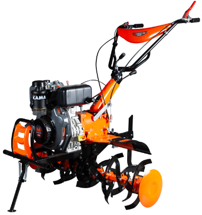 Utilaje pentru săpat și arat - Motocultor TDK600 Diesel KAMA cu Roti de Transport EvoTools +Plus / P[CP]: 6
