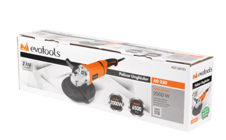 Polizor Unghiular AG230 2000W EvoTools / P[W]: 2000 [1]