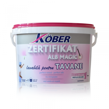 Finisaje și vopsele - Zertifikat Alb Magic - vopsea pentru tavane