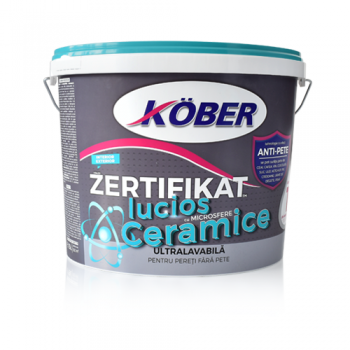 Finisaje și vopsele - Zertifikat cu microsfere ceramice Lucios