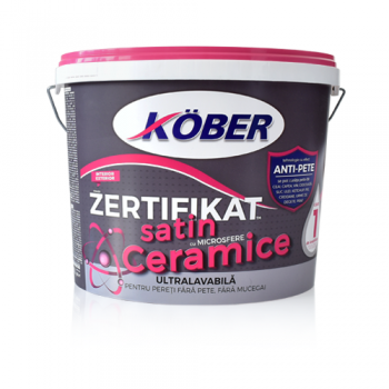 Finisaje și vopsele - Zertifikat cu microsfere ceramice Satin