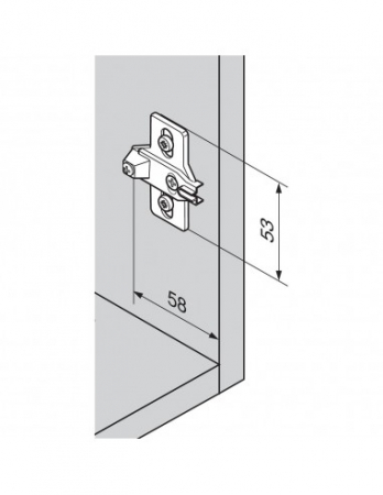 Balama BLUM modul aplicata 100 grade cu placuta [2]