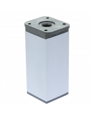 Picioare Mese - Picior patrat Piedro din aluminiu H100x40x40, satinat