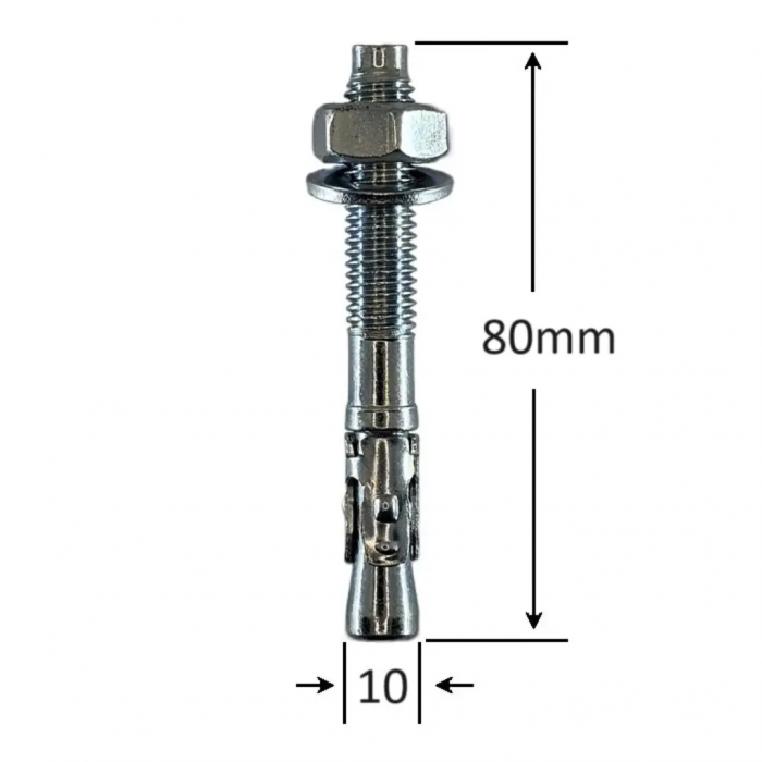 Ancora metalica M10x80mm 50buc/cutie [3]