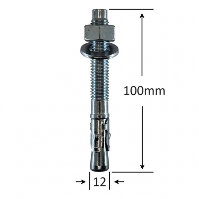 Ancora metalica M12x100mm 25buc/cutie [3]
