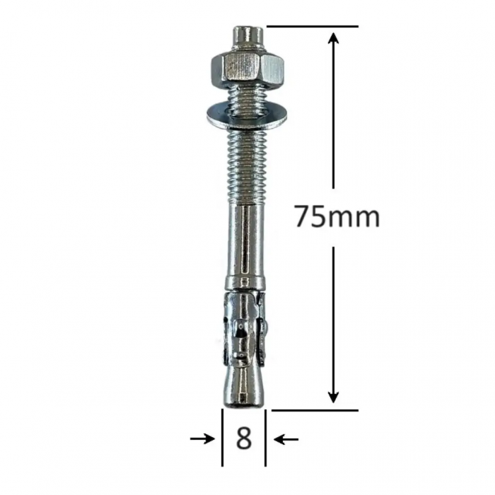 Ancora metalica M8x75mm 50buc/cutie [3]