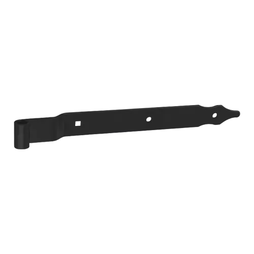 Balama poartă 300x11x30x3,0mm, neagră [1]