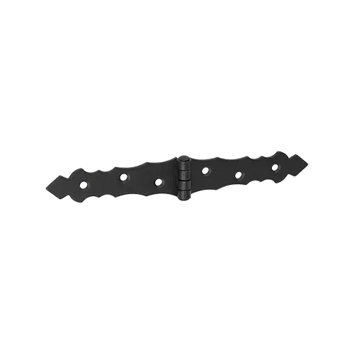 Balama poartă rustică 200x34x2,0mm, neagră [1]