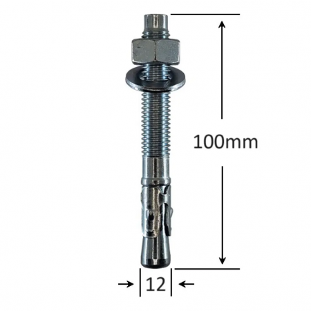 Ancora metalica M12x100mm 25buc/cutie [2]