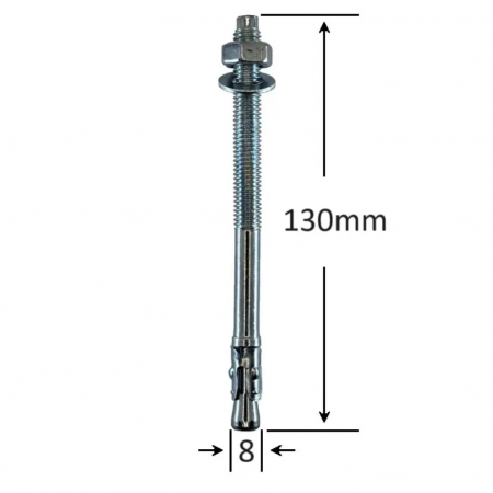 Ancora metalica M8x130mm 50buc/cutie [2]
