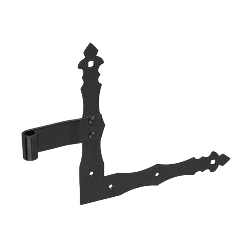 Balamale - Balama de colț L + R 250x200x3,0mm, neagră