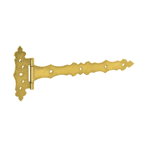 Balamale porți - Balama poartă rustică galbenă 300x50x170x2,5mm