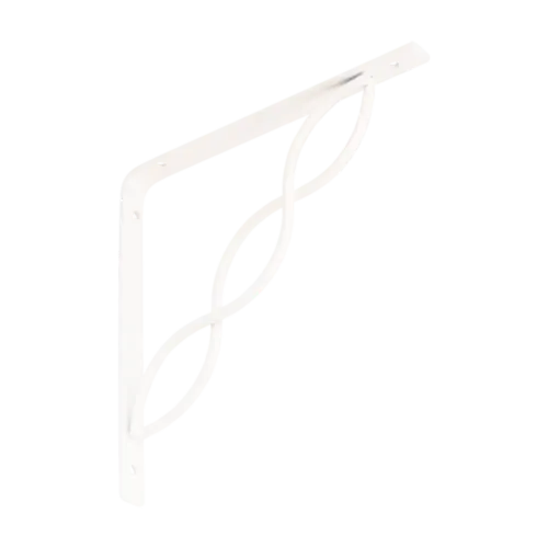 Console, suporți ghivece - Consolă cu tijă împletită 200x200, albă