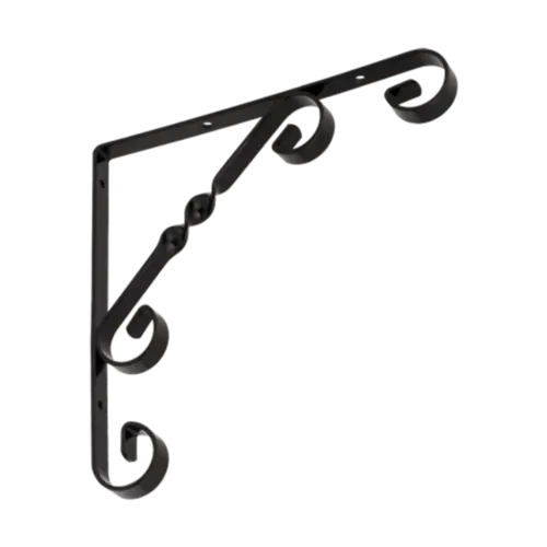 Console, suporți ghivece - Consolă ornamentală 200x200mm, neagră